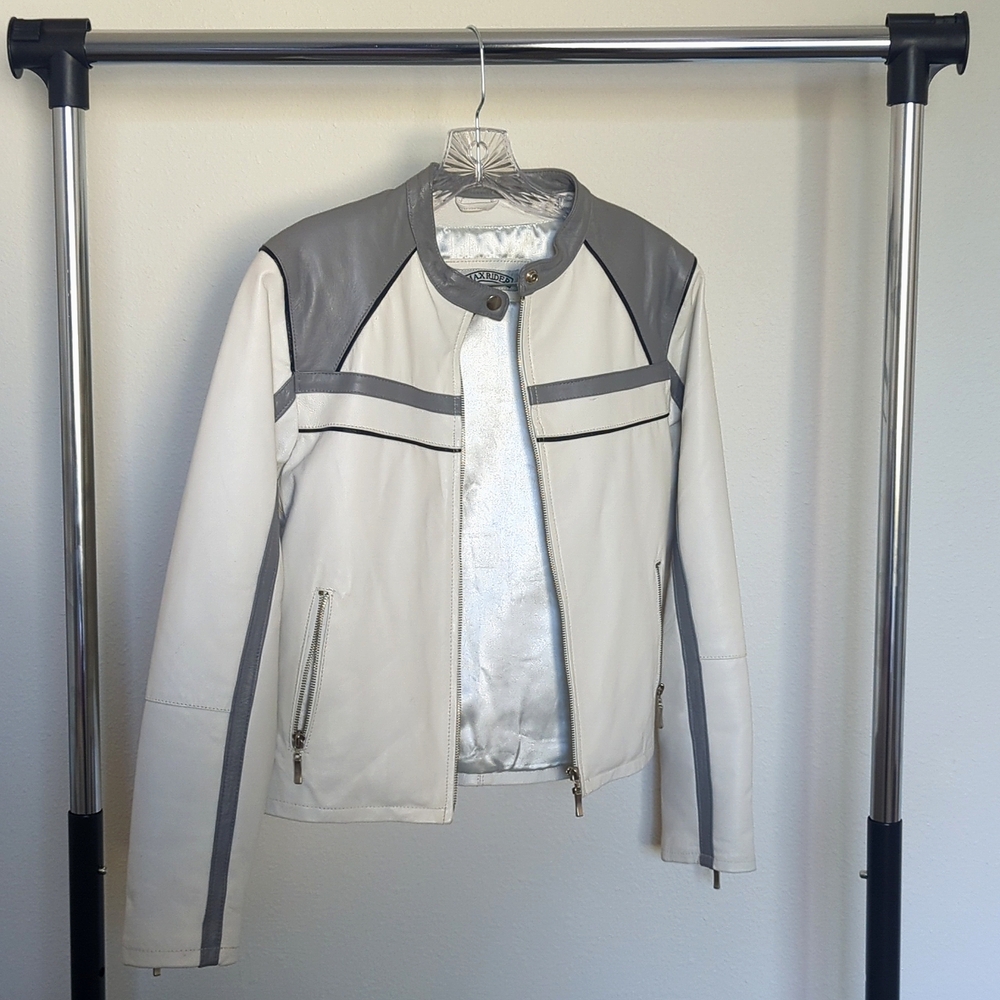 Women's Biker Leather Jacket